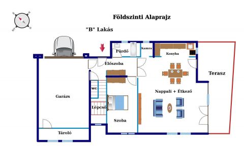 Eladó Ház 1221 Budapest 22. kerület Budafok legnívósabb részén