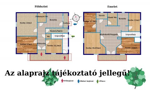 Eladó Ház 1182 Budapest 18. kerület Két lakásos családi ház eladó!