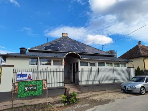 Eladó Üzlethelyiség 2235 Mende , Mendén bejáratott vegyesbolt lakóingatlannal