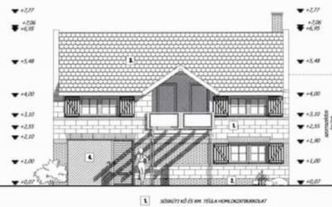 Eladó Ház 2030 Érd lombkoronák között szerkezetkész ház pincével 