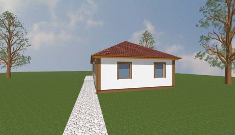 Eladó Ház 2431 Perkáta sarok telken, új építésű családi ház