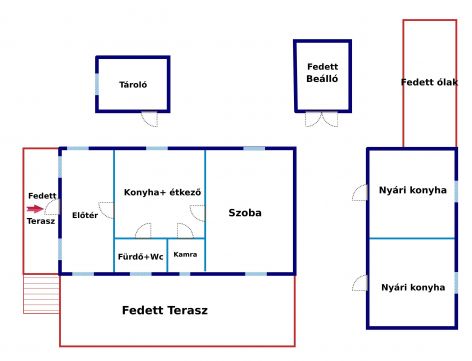 Eladó Ház 2700 Cegléd Cegléd Mizsei úton 40 nm-es 1 szobás ház melléképületekkel , 8735 nm-es telken eladó.