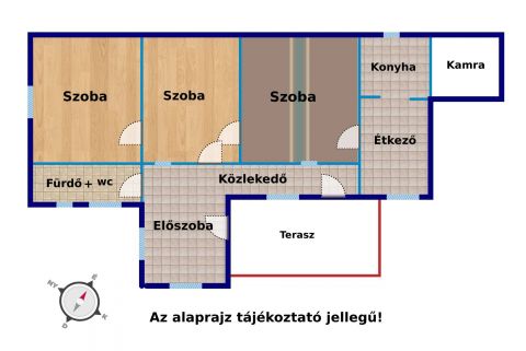 Eladó Ház 7098 Magyarkeszi Magyarkeszin háromszobás családi ház nagy telekkel eladó