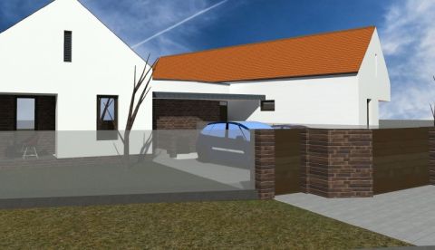 Eladó Ház 9485 Nagycenk , Új építésű ikerház eladó Nagycenken! (A épület)