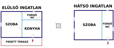 Eladó Ház 2365 Inárcs KÉT ÉPÜLET EGY TELKEN!