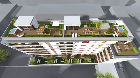 Eladó Lakás 1081 Budapest 8. kerület Minőségi újépítésű otthonok a Corvin sétánynál, átadás előtt!
