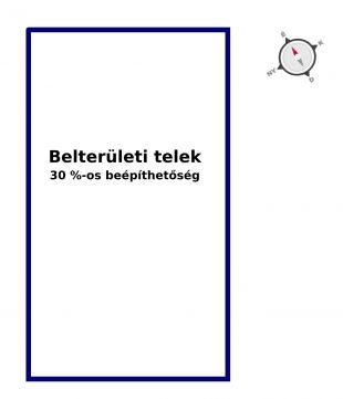 Eladó Telek 6044 Kecskemét BELTERÜLETI ÉPÍTÉSI TELEK!
