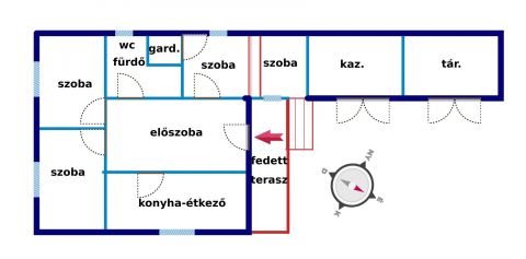 Eladó Ház 6200 Kiskőrös Eladó Kiskőrösön az Akácfa utcában egy 130 nm ház