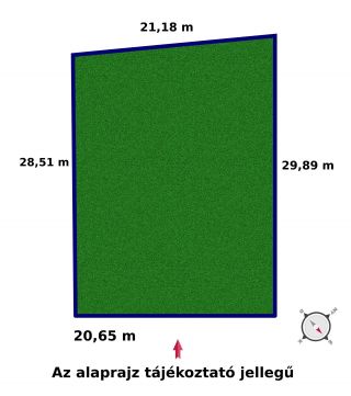 Eladó Telek 2310 Szigetszentmiklós , Szigetszentmiklós építési telek eladó