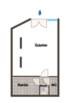 Kiadó Üzlethelyiség 1039 Budapest 3. kerület Békásmegyer