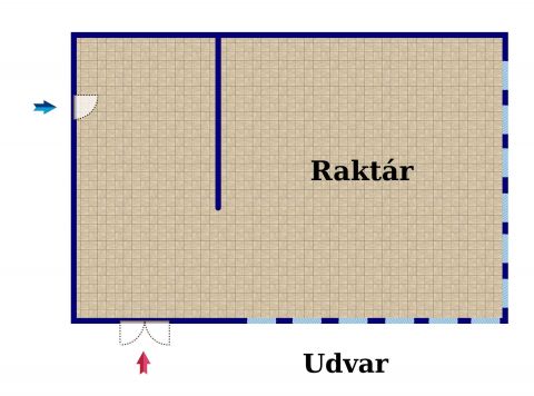 Kiadó Tároló/Raktár 1034 Budapest 3. kerület Tímár utca közelében