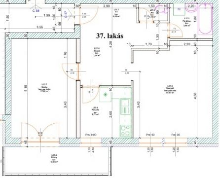 Eladó Lakás 4400 Nyíregyháza Autóbusz pályaudvar közelében, ÚJ ÉPÍTÉSŰ társasházak