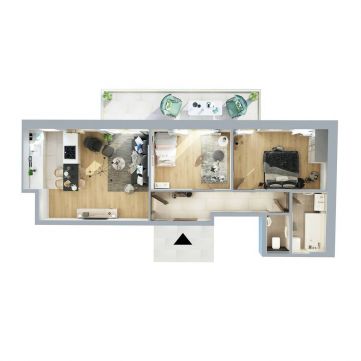 Eladó Lakás 1082 Budapest 8. kerület Prémium minőségű, újépítésű lakások a Corvin negyed szélén, 99%-os készültséggel!