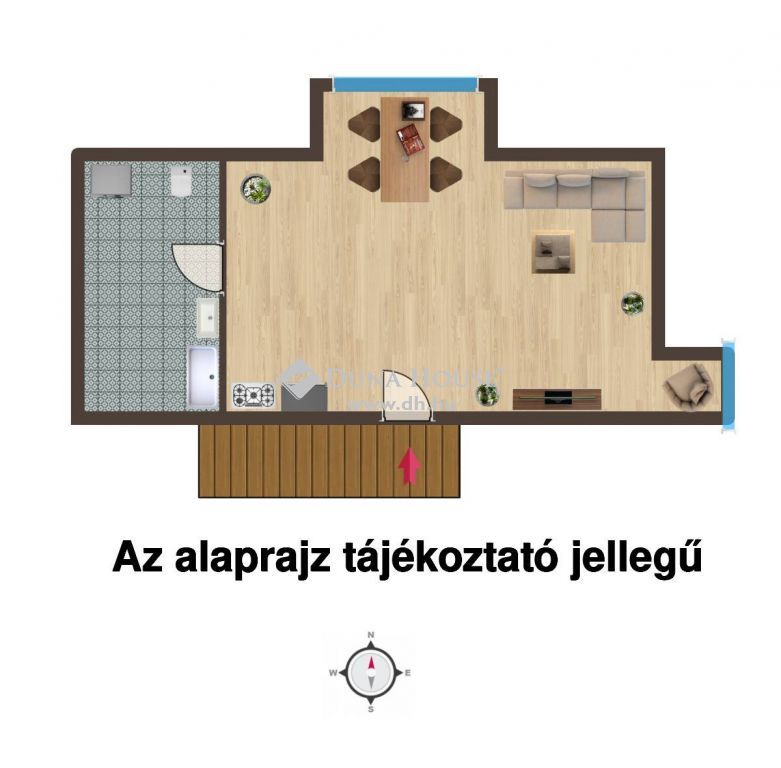 8600 Siófok , Hosszú távra kiadó prémium garzonlakás Siófok központjában — 1/11