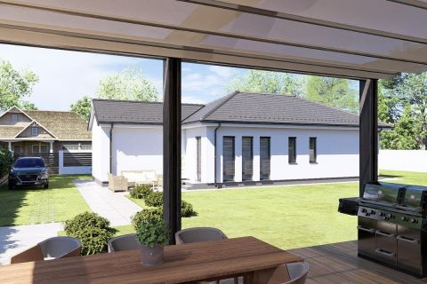 Eladó Ház 6000 Kecskemét Új építésű nappali + 4 szobás családi ház, önálló telken