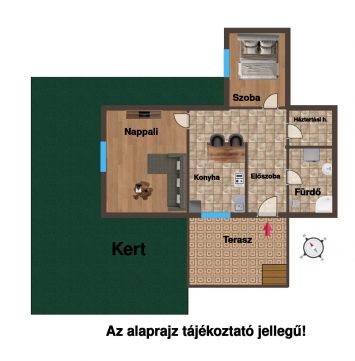 Eladó Lakás 2230 Gyömrő Gyömrő Klotildtelepen szuper kis lakás kertkapcsolattal