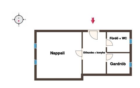 Eladó Lakás 1139 Budapest 13. kerület Zöld övezet mellett lévő, tetőtéri ingatlan