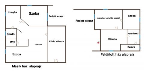 Eladó Ház 2766 Tápiószele 1439 m2 telken, 2 különálló ház, összesen 120 m2 lakótérrel
