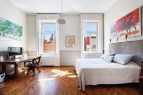 Eladó Lakás 1051 Budapest 5. kerület Magasemeleti, egyedi hangulatú lakás panorámával Bazilikára