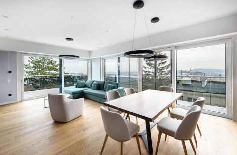 Eladó Lakás 1022 Budapest 2. kerület , Gyönyörű PANORÁMÁS PENTHOUSE lakás sétatávolságra a Mammuttó