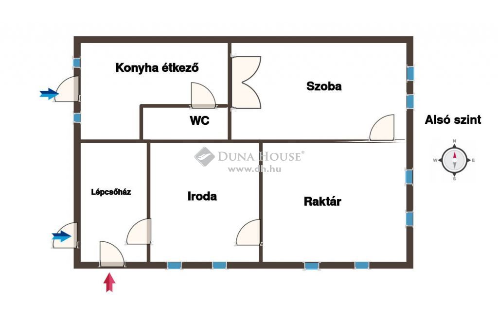 6000 Kecskemét , Belvároshoz közel családi ház, kialakított üzlethelyiséggel — 1/11