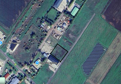 Eladó Telek 5000 Szolnok , Szolnok északi bevezető út mellett 