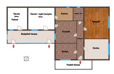 Eladó Ház 2422 Mezőfalva Csendes utcában