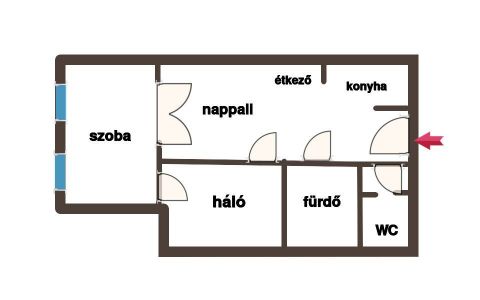 Eladó Lakás 1077 Budapest 7. kerület A Wesselényi és Síp utca sarkánál, akár garázzsal együtt!
