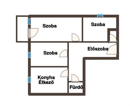 Eladó Lakás 7636 Pécs Rózsadombi lakás