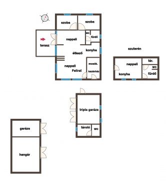 Eladó Ház 6200 Kiskőrös Eladó Kiskőrösön a Béke utcában egy 214 nm-es, hibátlan ház!