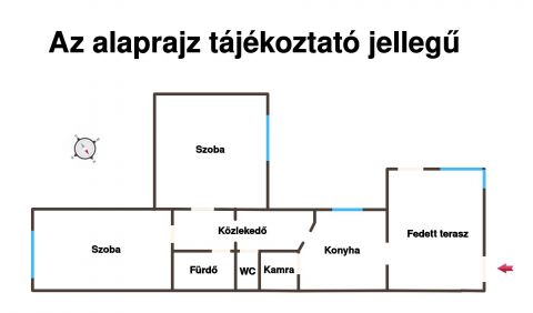 Eladó Lakás 1108 Budapest 10. kerület 2 szoba, tetőterasz, kertkapcsolat, azonnal költözhető