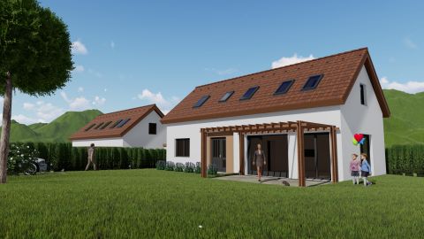 Eladó Ház 8246 Tótvázsony , Tótvázsony újépítésű családi házas részén