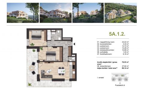 Eladó Lakás 1038 Budapest 3. kerület , Csillaghegy 