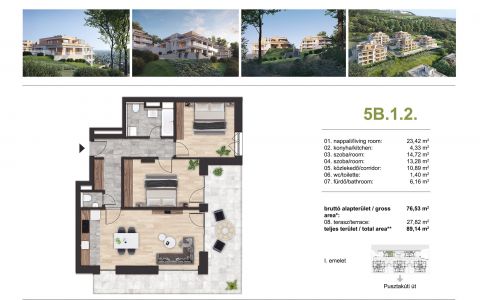 Eladó Lakás 1038 Budapest 3. kerület , Csillaghegy 