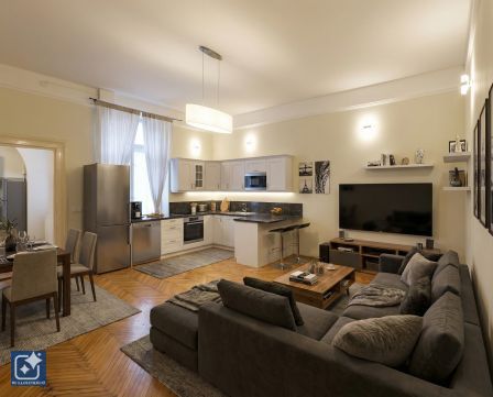 Eladó Lakás 1051 Budapest 5. kerület 50 sqm flat in Dorottya street next to the Las Vegas Casino 