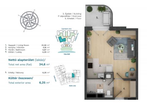 Eladó Lakás 1138 Budapest 13. kerület 