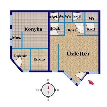 Eladó Üzlethelyiség 8200 Veszprém 