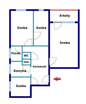 Eladó Lakás 1213 Budapest 21. kerület Csepel-Erdősor