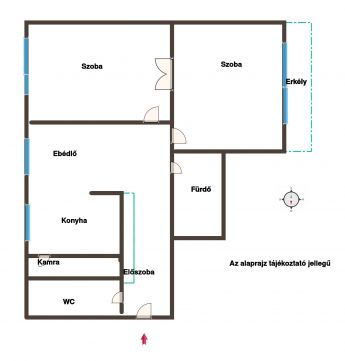 Eladó Lakás 6000 Kecskemét Kiváló csendes környék és mégis központi elhelyezkedés