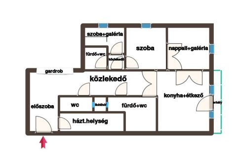 Kiadó Lakás 1136 Budapest 13. kerület Hegedüs Gyula utca