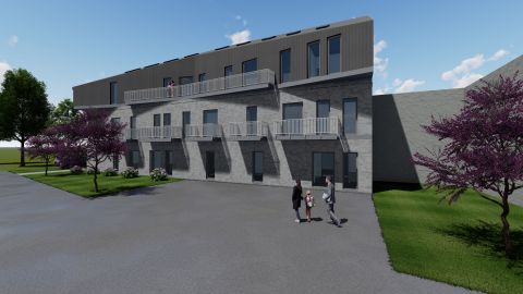 Eladó Lakás 5000 Szolnok Új építésű társasházi lakások 31-70nm között, autóbeálló és garázsok.