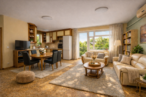 Eladó Lakás 1047 Budapest 4. kerület , Újpest Juharliget zárt lakópark 3 szobás 1.emeleti lakás