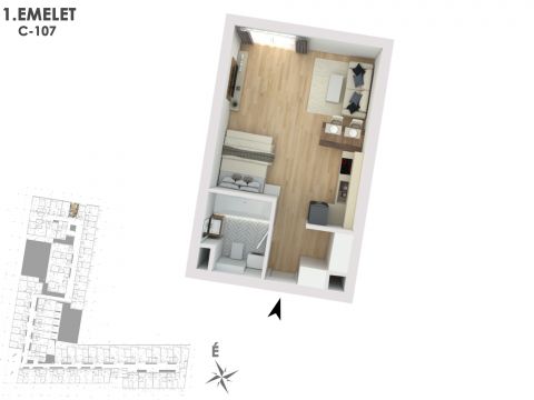 Eladó Lakás 1138 Budapest 13. kerület Lakópark a Duna partján: Otthonod a vízparti életstílus közepén!