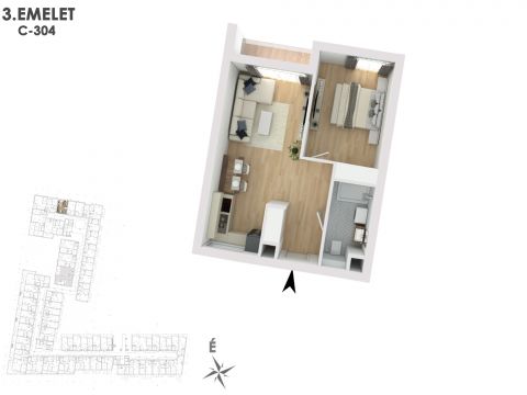 Eladó Lakás 1138 Budapest 13. kerület Lakópark a Duna partján: Otthonod a vízparti életstílus közepén!