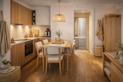 Eladó Lakás 1044 Budapest 4. kerület IV. újépítésű kétszobás első emeleti A+ energetika