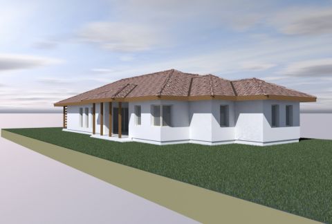 Eladó Ház 6031 Szentkirály , Szentkirály új utcájában félkész ház eladó