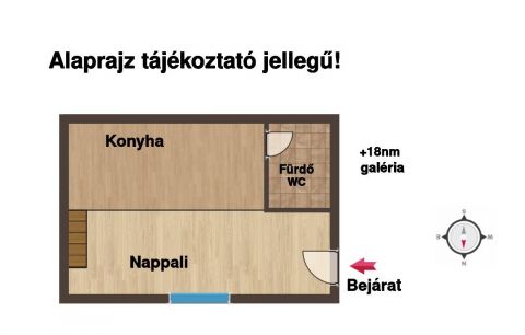 Eladó Lakás 1081 Budapest 8. kerület Felújított duplex lakás a belváros szívében