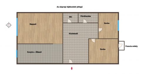 Eladó Lakás 1131 Budapest 13. kerület Teljes körűen felújított 2. emeleti panel lakás
