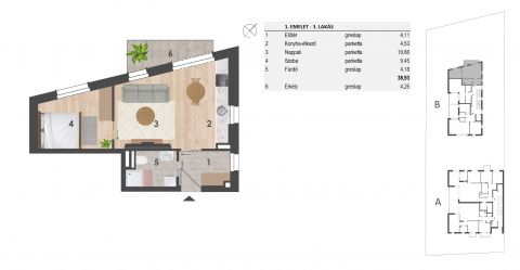 Eladó Lakás 1145 Budapest 14. kerület , Zella Park Homes