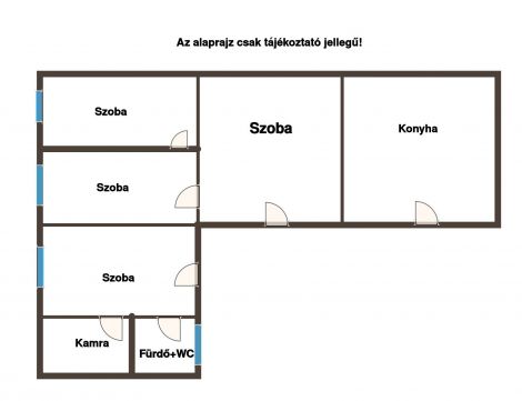 Eladó Ház 7083 Tolnanémedi Tolnanémedi központi részén eladó családi ház 